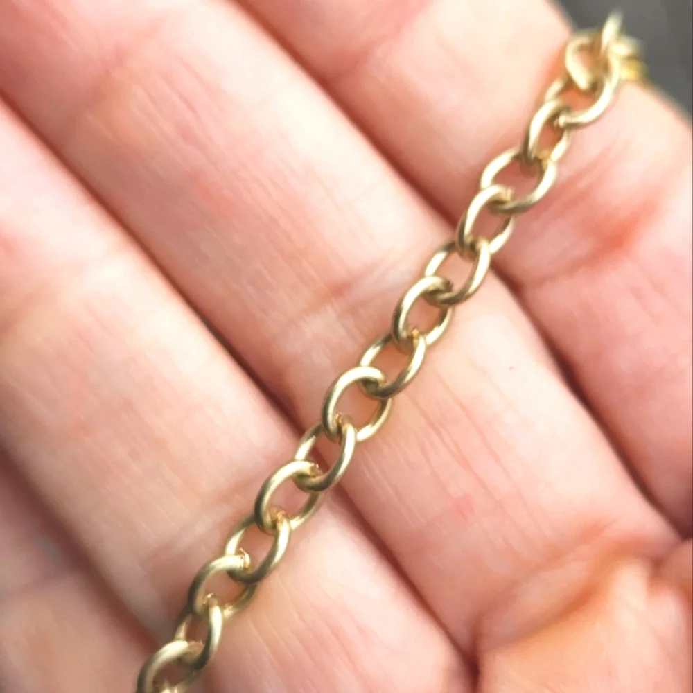 Anthropologie Crystal Charm Chain Ornament RARE